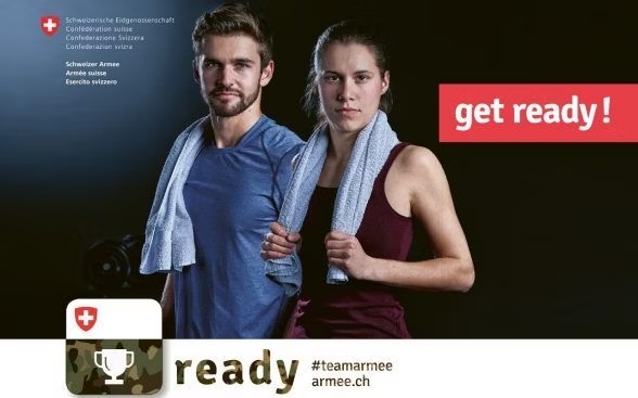 Get ready! Application sportive de l’Armée suisse