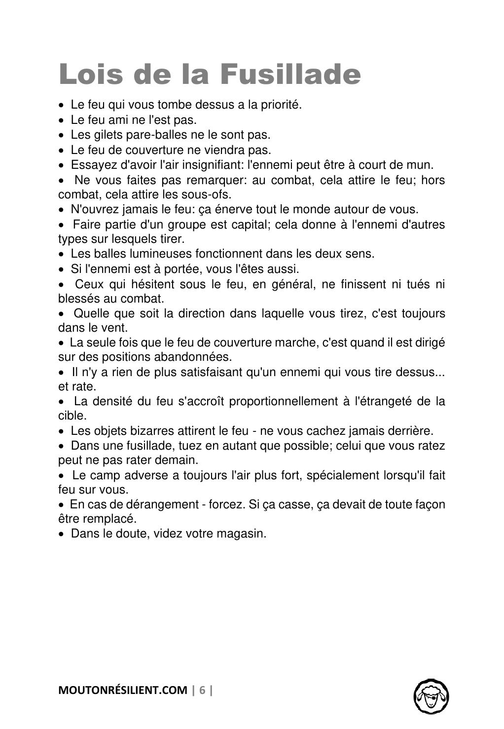 Les 200 lois de Murphy — page 6