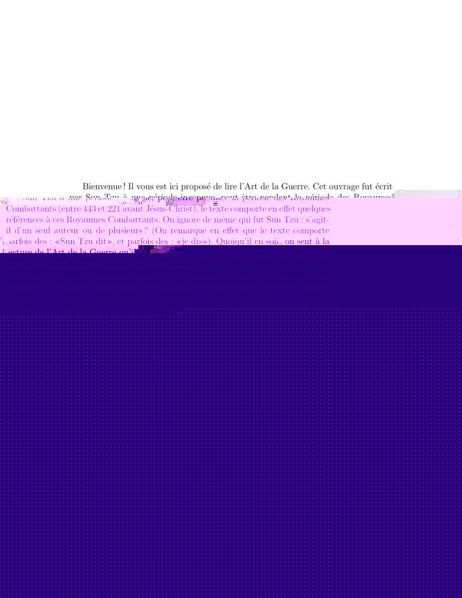 L’Art de la Guerre de Sun Tzu — page 4