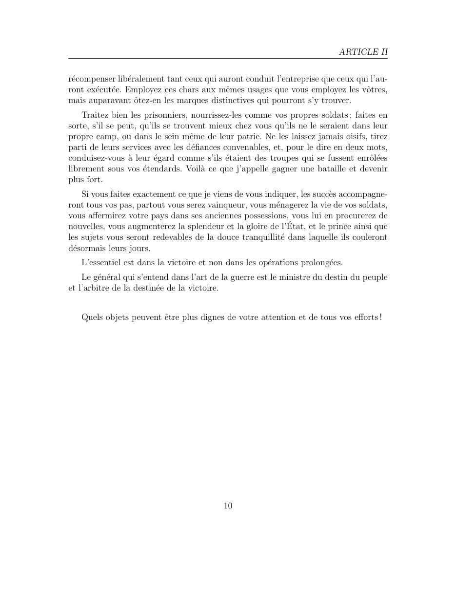 L’Art de la Guerre de Sun Tzu — page 11