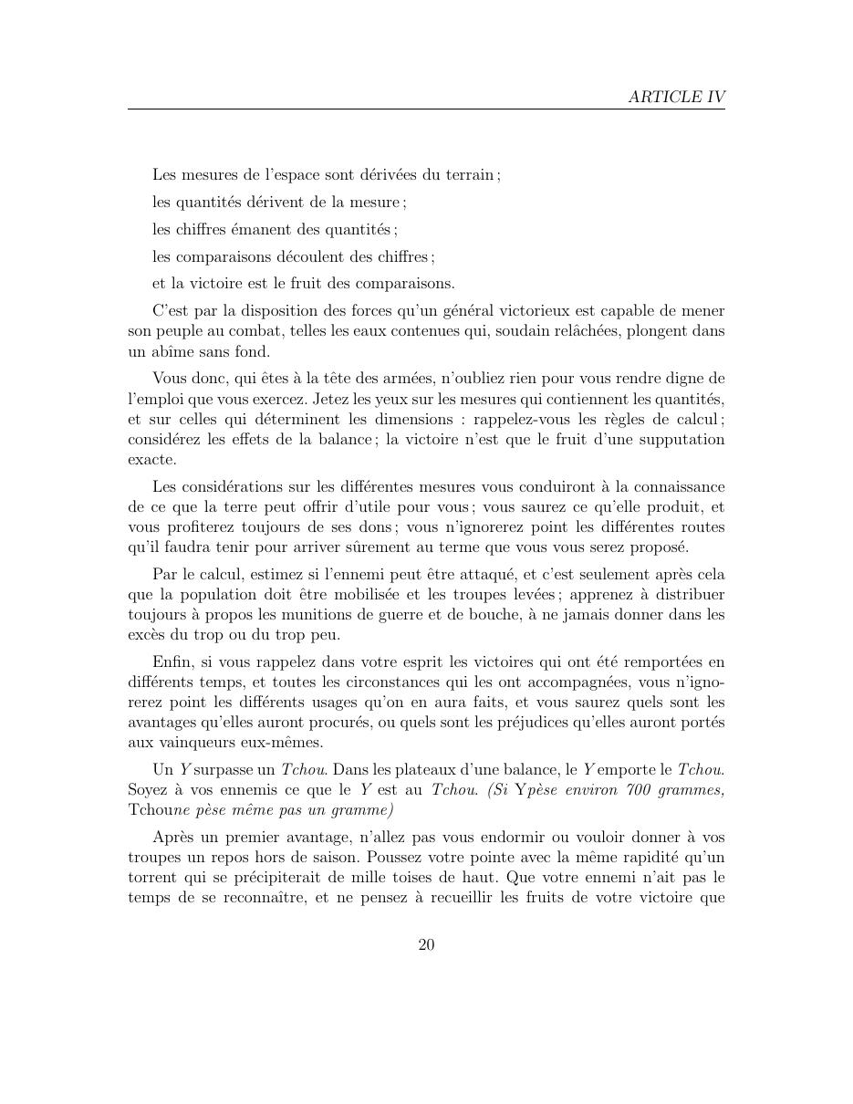 L’Art de la Guerre de Sun Tzu — page 21