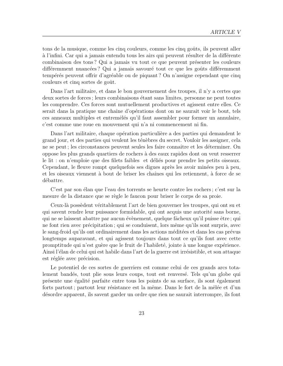 L’Art de la Guerre de Sun Tzu — page 24