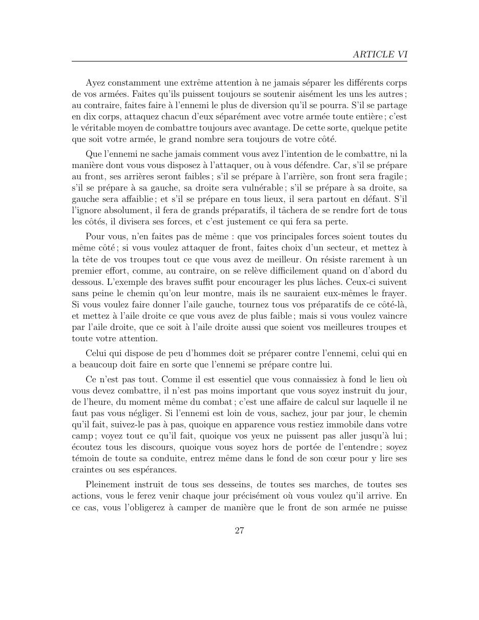L’Art de la Guerre de Sun Tzu — page 28
