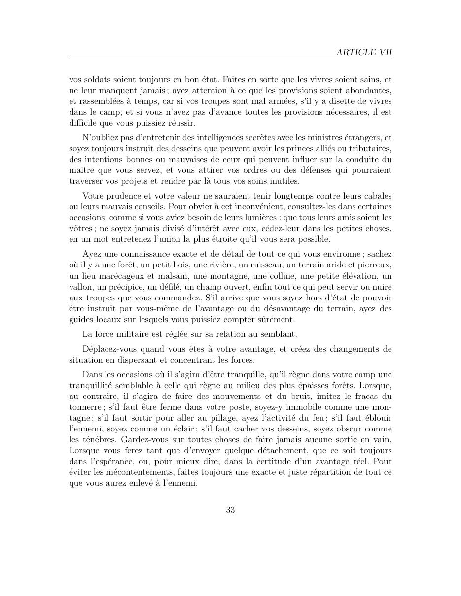 L’Art de la Guerre de Sun Tzu — page 34