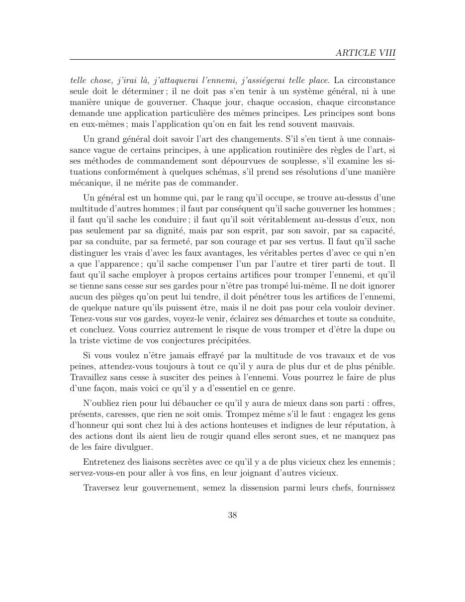 L’Art de la Guerre de Sun Tzu — page 39