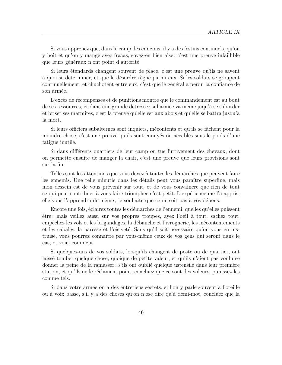 L’Art de la Guerre de Sun Tzu — page 47
