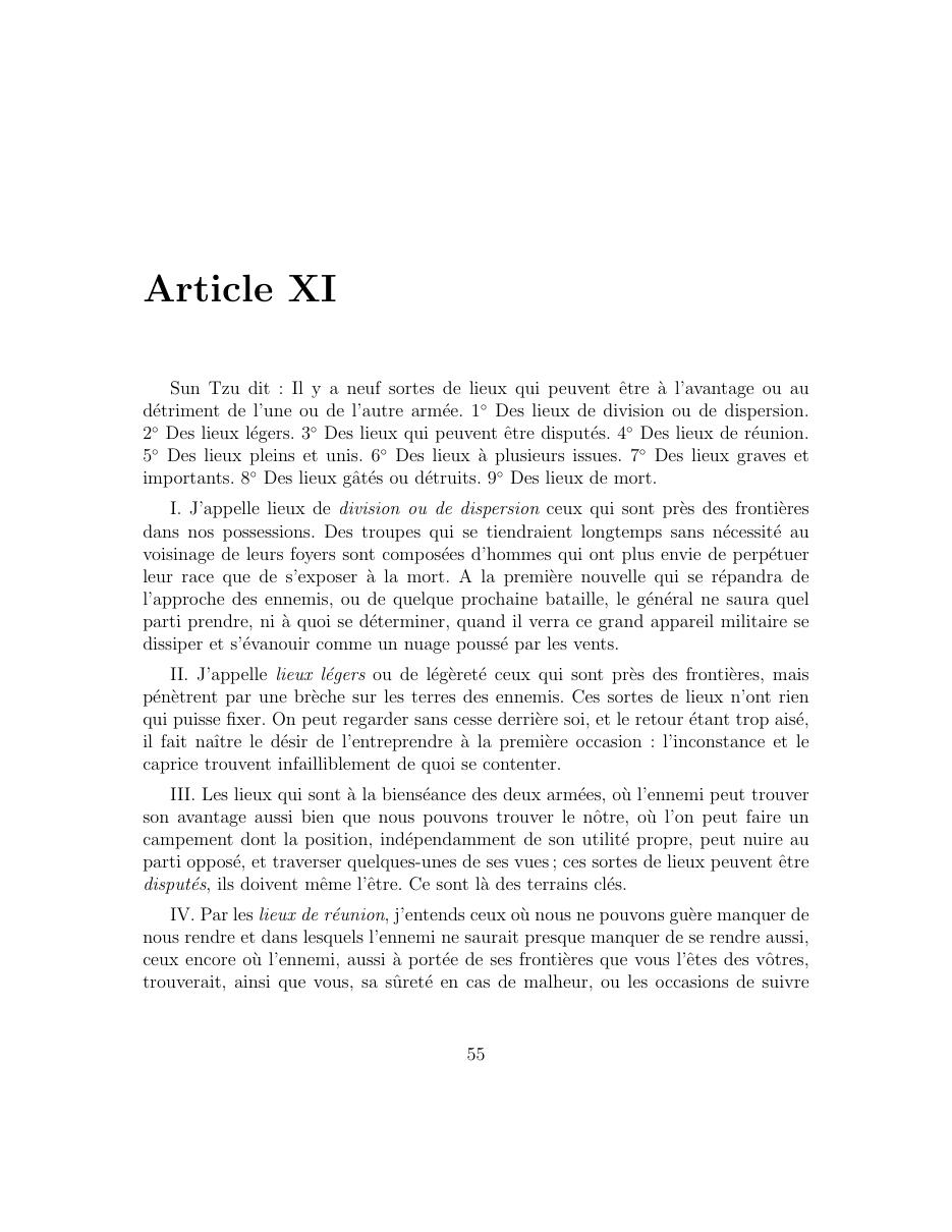 L’Art de la Guerre de Sun Tzu — page 56