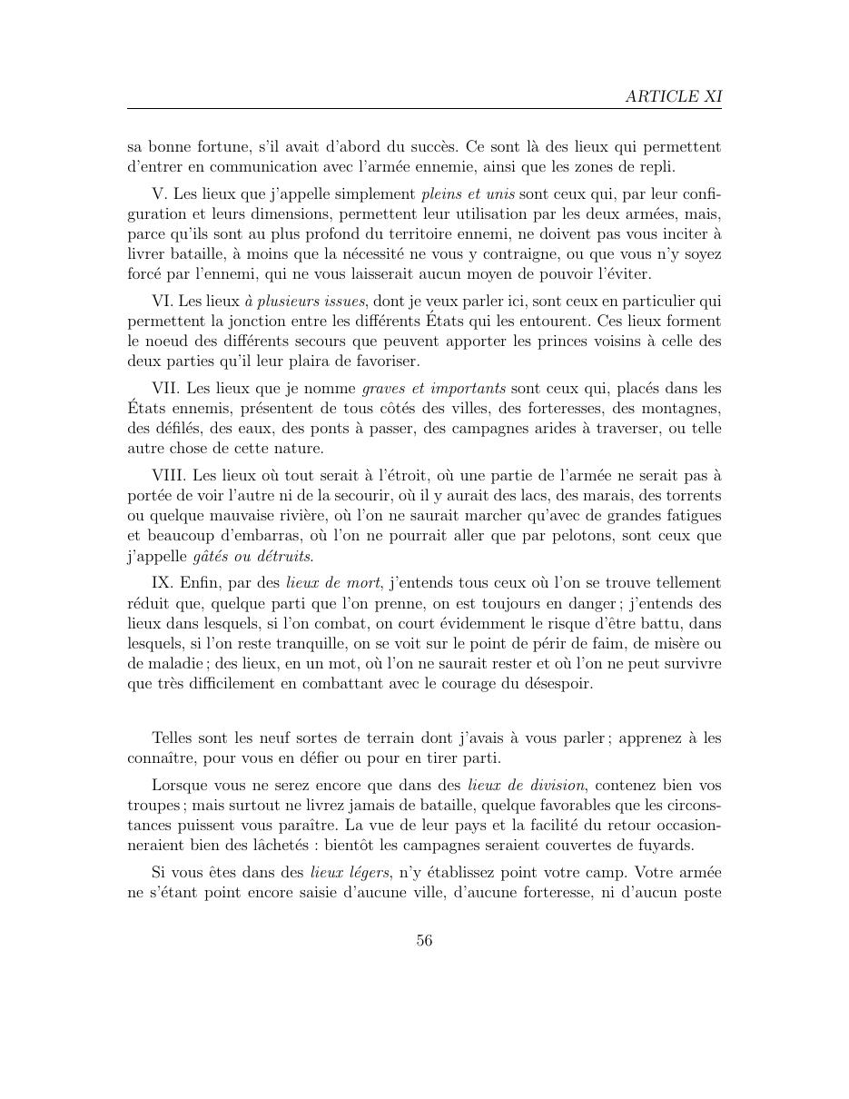 L’Art de la Guerre de Sun Tzu — page 57