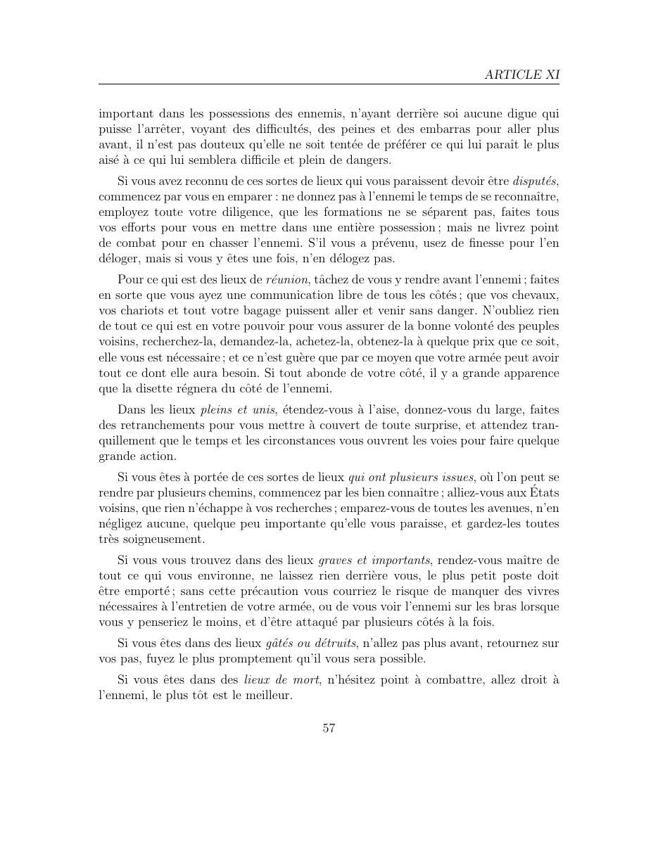 L’Art de la Guerre de Sun Tzu — page 58