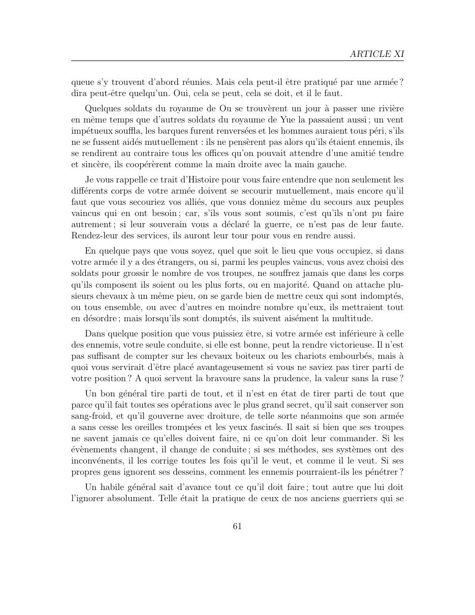L’Art de la Guerre de Sun Tzu — page 62